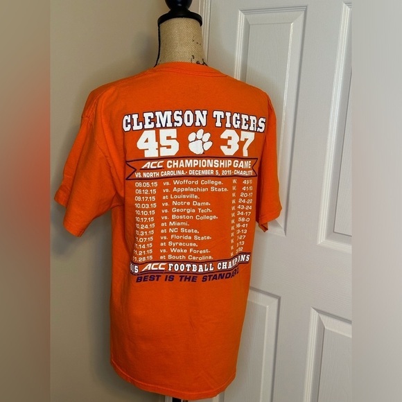 Clemson 2015 National Championship T~Shirt Size Large Excellent condition - Picture 3 of 9